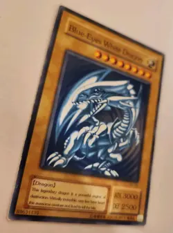 Yugioh English Common Blue-Eyes White Dragon KA-05 OCG Konami 2002 - Image 4