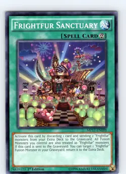 Yu-Gi-Oh TCG Frightfur Sanctuary MP17-EN098 1st Edition Common Card NM - Image 1