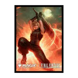 MTG FINAL FANTASY Cloud, Ex-SOLDIER Ultra Pro Deck Sleeves 100ct - Image 1