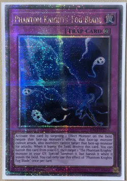 Phantom Knights' Fog Blade RA04-EN264 Quarter Century Secret Rare 1st Ed - Image 1