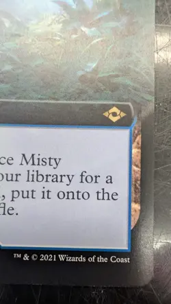 Misty Rainforest (Extended Art) Modern Horizons 2 MTG - Image 4
