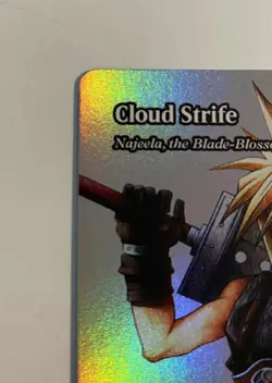 Cloud Strife - Najeela, the Blade-Blossom (Showcase) Final Fantasy Foil - Image 3