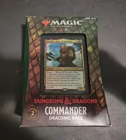 Magic the Gathering: Draconic Rage - Sealed Commander Deck - Image 1