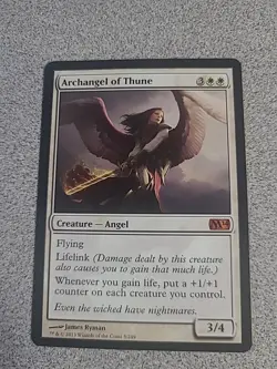 Magic the Gathering Archangel Of Thune M14 LP - Image 1