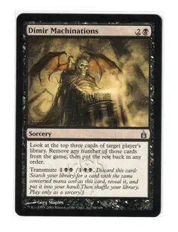 MTG - NM - Dimir Machinations - Ravnica: City of Guilds 84 - Image 1