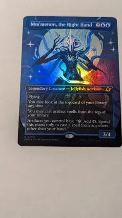 Mm'menon, the Right Hand (Borderless) Edge of Eternities- (Foil)(NM) EOE 0290 - Image 1