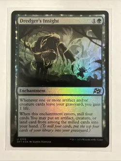 Dredger's Insight Aetherdrift Foil DFT 0159 - Image 1