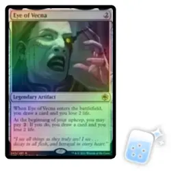 FOIL EYE OF VECNA Adventures In The Forgotten Realms AFR Magic MTG MINT CARD - Image 1