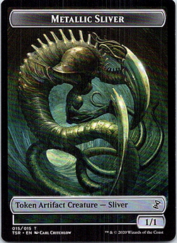 Metallic Sliver Magic The Gathering Time Spiral Remastered Light Play - Image 1
