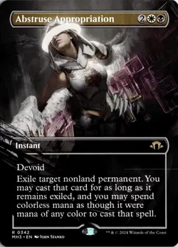 MTG Abstruse Appropriation (Borderless) | NM | Modern Horizons 3 - Image 1