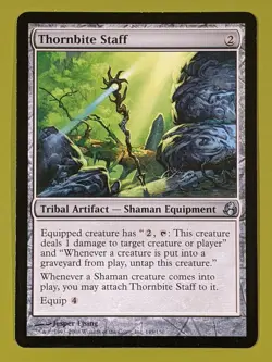 Thornbite Staff x1 Morningtide 1x Magic the Gathering MTG - Image 1