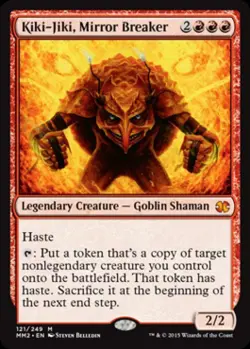 MTG English Kiki-Jiki, Mirror Breaker NM Foil Modern Masters 2015 - Image 1