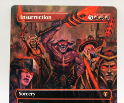 MTG Insurrection FOIL BORDERLESS 0699 NM+ Mythic Commander Masters CMM 2023 - Image 2