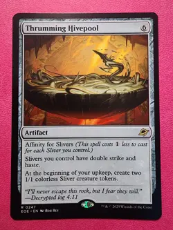 ❤‍🔥 Magic The Gathering - Thrumming Hivepool - Near MINT 💚 - Image 1