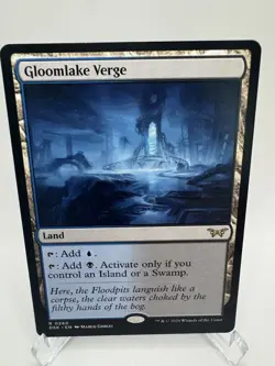MTG Gloomlake Verge DSK NM Rare Land 250 Duskmourn Magic the Gathering - Image 1