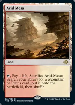 MTG English Arid Mesa NM Normal Modern Horizons 2 - Image 1
