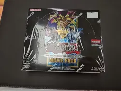 Yugioh The Darkside of Dimensions Movie Pack Booster Box 1st Edition DSOD Sealed - Image 1