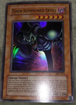 Yu-Gi-Oh TCG Toon Summoned Skull MRL-073 Unlimited Ultra Rare Card Played LP - Image 2
