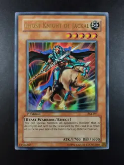 YUGIOH 2004 | GHOST KNIGHT OF JACKAL | AST-071 | 1ST EDT | VERY GOOD - EX (MP) - Image 1