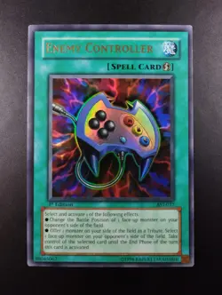 YUGIOH 2004 | ENEMY CONTROLLER | AST-037 | 1ST EDITION | VERY GOOD (MP) - Image 1