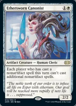 MTG English Ethersworn Canonist NM Foil Double Masters - Image 1