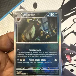 Pokemon Umbreon Poke Ball Holo Card 059/131 Prismatic Evolutions NM - Image 1
