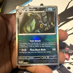 Pokemon Umbreon Poke Ball Holo Card 059/131 Prismatic Evolutions NM - Image 2