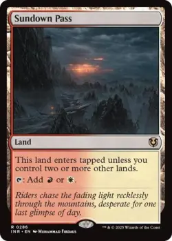 MTG English Sundown Pass NM Normal Innistrad Remastered - Image 1