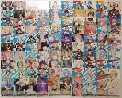 Lot of 100 Japanese Weib Weiss Schwarz Hololive Card set - Image 1
