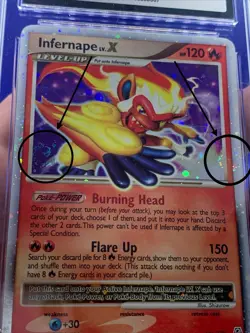 Infernape LV.X 121/130 Diamond & Pearl Holo Rare CGC 9 2 SWIRL !! Pokemon Card - Image 3