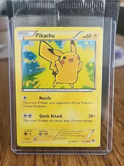Pokemon Card - XY 42/146 - PIKACHU (holo-foil) (SEALED Movie Promo Pack) - NM/M - Image 1