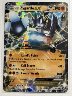 Zygarde EX XY151 - XY Black Star Promo Holo Pokemon Card NM - Image 1