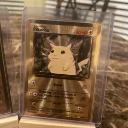 Pokemon Celebrations Gold Metal Charizard & Pikachu Cards 25th Anniversary Base - Image 3