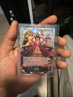 One Piece Card Game Foxy Alt Art OP07-059 L 500 Years in the Future NM Condition - Image 1