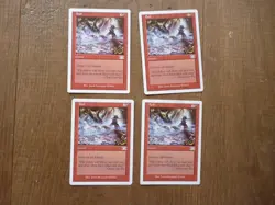 MTG 4 x Boil uncommon card 6th Core Set Edition Magic The Gathering - Image 1