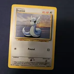 Dratini 26/102 Pokemon Card Tcg 1999 Unlimited Base Set Uncommon Regular NM - Image 1