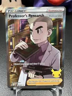 Professor’s Research 024/025 MINT -Full Art Pokemon Card- Celebrations (2a) - Image 1