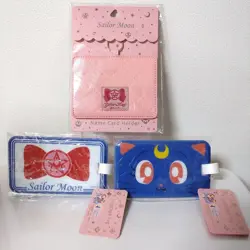 Sailor Moon Luggage Tag Name Card Holder Set Of 3 - Image 1