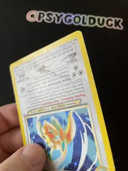 French Light Dragonite Neo Destiny Pokemon card 14/105 Dracolosse Lumineux - Image 2