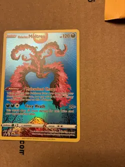 2023 Pokemon Galarian Moltres Full Art Holo Promo Card SWSH284 NM - Image 4