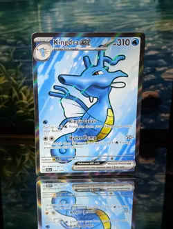 Kingdra ex Pokemon Card - 080/064 - Holo Rare - SFA EN - 2024 - Image 1