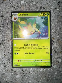 Pokemon TCG Cards Leafeon SVP170 Black Star Promo Holo MINT - Image 3