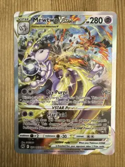 Mewtwo VSTAR GG44/GG70 Sword & Shield: Crown Zenith 2023 NEAR MINT Pokemon Card - Image 1
