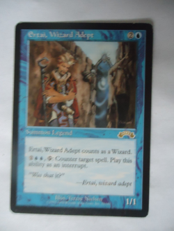 MTG Ertai, Wizard Adept Exodus NM/M Actual picture of the card FREE SHIPPING - Image 1
