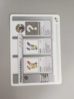 Pokemon Ruby & Sapphire - Battle Card - Nintendo GBA - Pokefan Kendall - Image 2