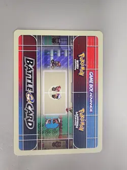 Battle Girl Natalie Pokemon Game Boy Advance Battle E Reader Card RARE - Image 3