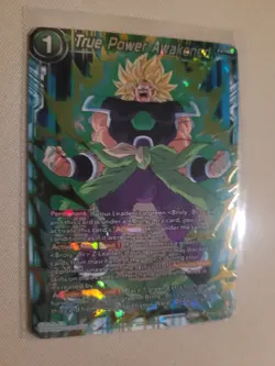 Dragon Ball Super CCG True Power Awakened Foil BT19-098 SR Bandai Trading Card - Image 3