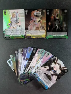 2025 Weiss Schwarz Goddess of Victory: Nikke Character Card Lots RUPEE/MAXWELL - Image 1