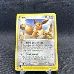 Eevee 63/100 2003 EX Sandstorm Pokemon Card Nintendo Non Holo Common - Image 2