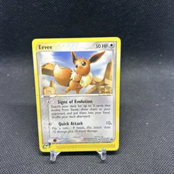 Eevee 63/100 2003 EX Sandstorm Pokemon Card Nintendo Non Holo Common - Image 3